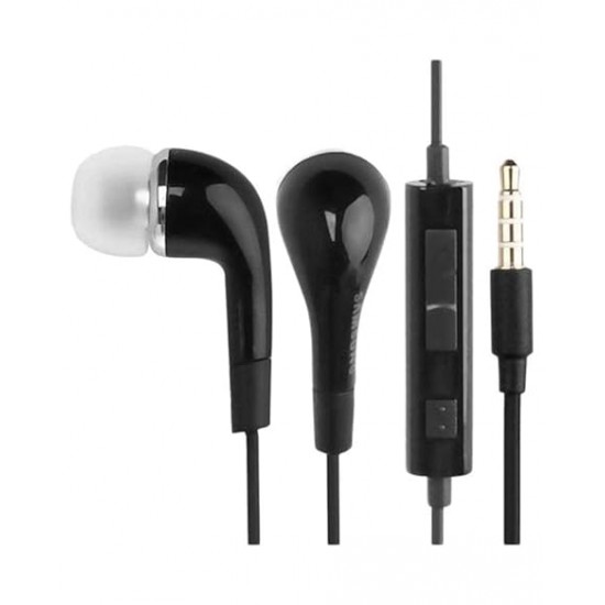 Samsung Original EHS64 Wired in Ear Earphones with Mic, Black