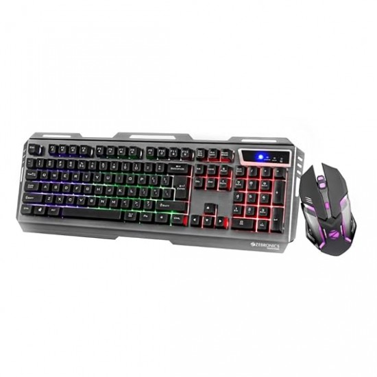 Zebronics Zeb-Transformer Gaming Keyboard and Mouse Combo (USB, Braided Cable)